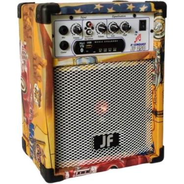 Imagem de Caixa De Som Bluet Mic Guitar 6 Pol. 30W Rms Route 66 - Jf Conquest