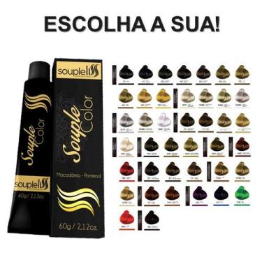 Imagem de Souple Color Coloração Tintura Para Cabelo Souple Liss 60g (escolha a 