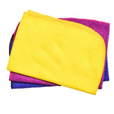 Imagem de Kit Com 10 Flanelas Microfibra Limpeza LojaLoja - Loja Loja