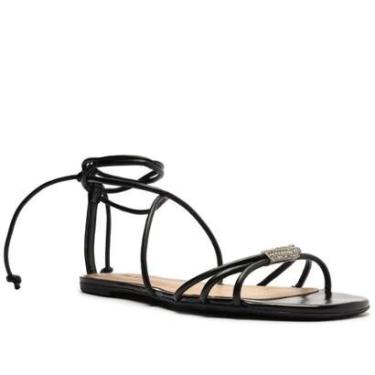 Imagem de Sandália Rasteira Anacapri Preto-Feminino