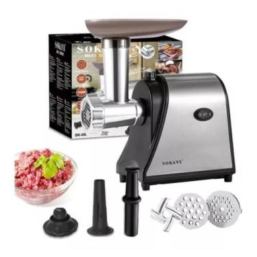 Imagem de Moedor De Carne kibe Elétrico Funil Linguiça 110v - VariaLume, 110