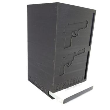 Imagem de Case Dispenser Para Caixas De Espoletas Cbc - Garcia 3D, Preto