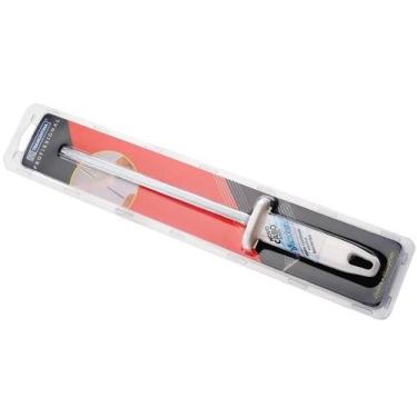 Imagem de Chaira estriada tramontina profissional com haste em aço carbono e cab