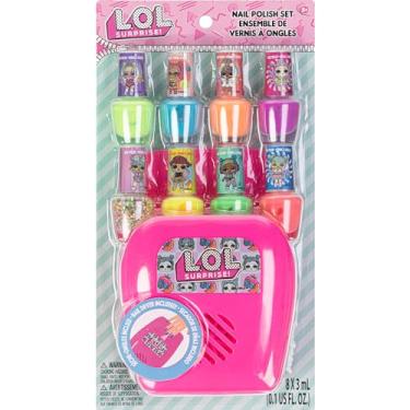 Imagem de L.O.L Surprise! Conjunto de esmalte de secagem rápida à base de plantas Townley Girl não tóxico à base de água natural seguro kit de presente para crianças com secador de unhas, pilhas não incluídas, a partir de 5 anos