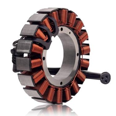 Imagem de FHSJXR Bobina de estator 30017-08 para Harley Dyna Fat Bob Low Rider Street Bob Super Glide personalizado Wide Glide EFI Fatboy FLSTF Breakout CVO Heritage Softail Classic FLSTC Softail Deluxe Rocker