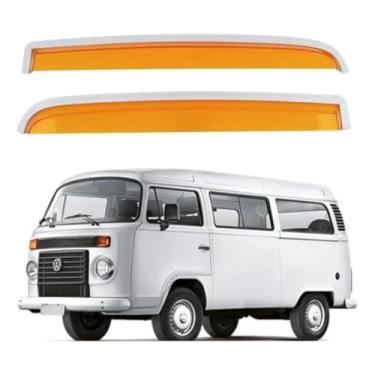 Imagem de CALHA DE CHUVA DA KOMBI NA COR AMBAR (LARANJA)