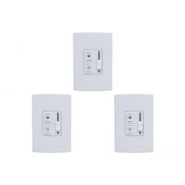 Imagem de Kit C/3 - Controle Ventilador Qualitronix Luz+Reversor Em...