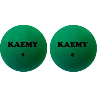 Imagem de Bola Borracha Iniciação Com Guizo Nº08 Com 02 Unidades Kaemy-K37