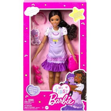 Imagem de Minha Primeira Barbie Vestido Roxo Mattel