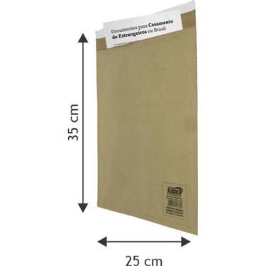 Imagem de Envelope Bolha Postbolha Papel KRAFT N8 25X35CM Pacote com 5 - Radex