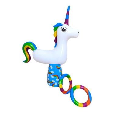 Imagem de Jogo para Piscina Unicórnio com Argolas Bel, Único
