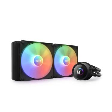 Imagem de Water Cooler NZXT Kraken RGB 280mm Display LCD - RL-KR280-B1 Preto