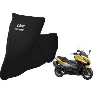 Imagem de Capa De Cobrir Moto T max Yamaha TMAX Não Risca Pintura - Mz, Preta