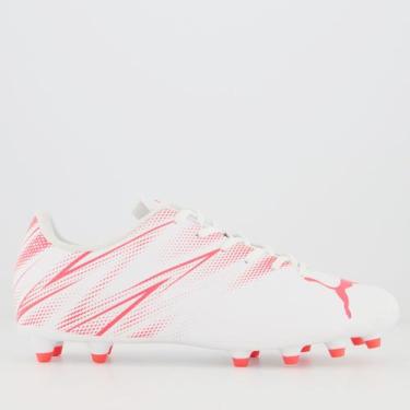 Imagem de Chuteira Puma Attacanto FG/AG BDP Campo Branca, 42