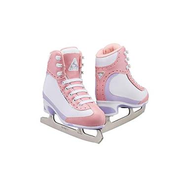 Imagem de Patins de gelo Jackson Ultima Softec Vista ST3201 para meninas/cor: rosa, tamanho: juvenil 11