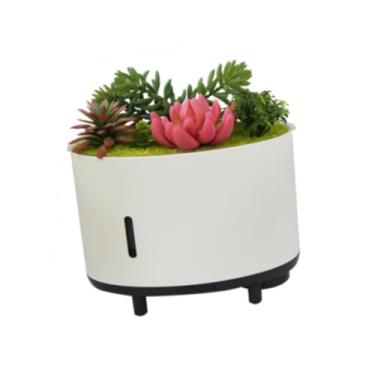 Imagem de Generic Difusor de Óleos Essenciais de Aroma Máquina Difusora de Aroma Planta Realista Alto-falante Umidificador para Lareira Fazenda Casamento, Style B