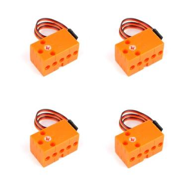 Imagem de Geekservo 0.7KG Digital Servo Fast Speed Slow Torque 360 Degree Angle Controllable Work with Building Blocks Microbit（Pack of 4PCS）