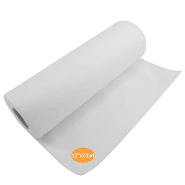 Imagem de New brothread Wash Away - Base e cobertura de estabilizador de bordado à máquina solúvel em água 30,5 cm x 25 m - Peso leve - Corte em tamanhos variáveis para bordado à máquina e costura manual