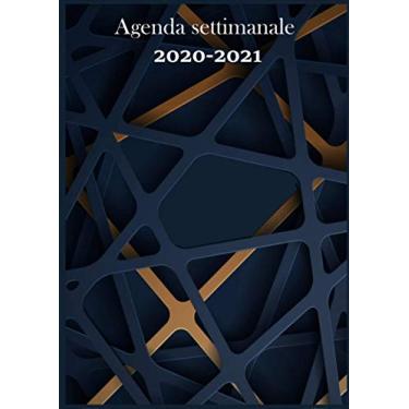 Imagem de Agenda settimanale 2020-2021: Agenda 2020-2021 : ottobre 2020 - dicembre 2021, Agenda planner organizer calendario, pianificatore giornaliero e Settimanale Dimensioni 21x29,7 cm (A4)