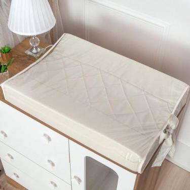 Imagem de Trocador Anatômico de Bebê Luxo - Miguel Baby, Palha