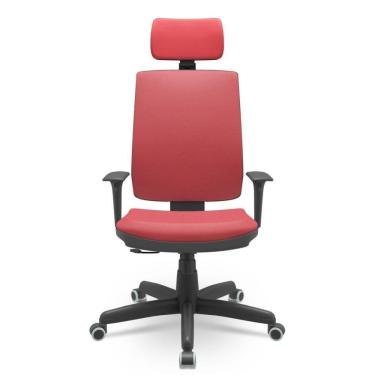 Imagem de Cadeira Brizza Soft Vermelho Vinil Relax Plax