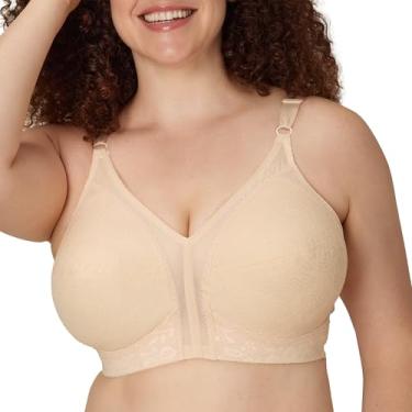 Imagem de Playtex Sutiã feminino sem fio 18 horas suporte US0020, Bege natural, 38C