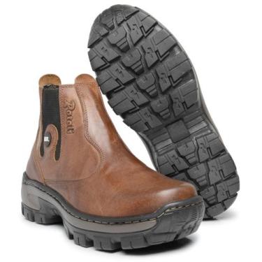 Imagem de Bota Coturno Adventure Palmilha De Gel Anti Impacto  EM COURO LEGITIMO
