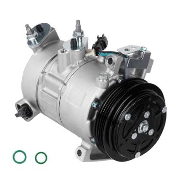 Imagem de Compressor de ar condicionado AC com embreagem para Ford Mustang 2.3 2.3l 2015 2016 2017 2018 2019 2020 2021 2022 2023 2024