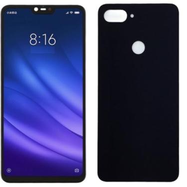 Imagem de Tela Display Touch Para Mi 8 Lite Preto + Tampa Traseira
