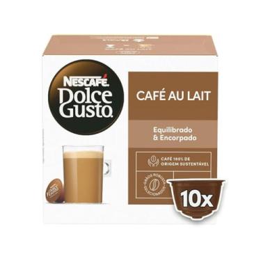 Imagem de Dolce Gusto Nescafe Café Au Lait 10 Cápsulas- embalagem variável