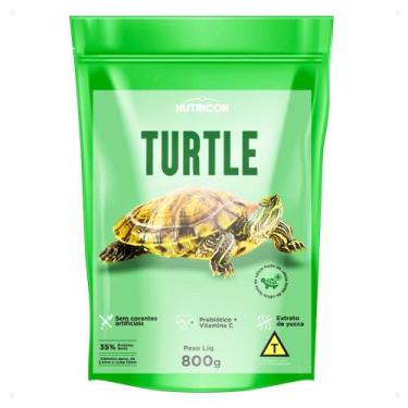 Imagem de Ração Nutricon Turtle 800g Bag Tartaruga Água Doce