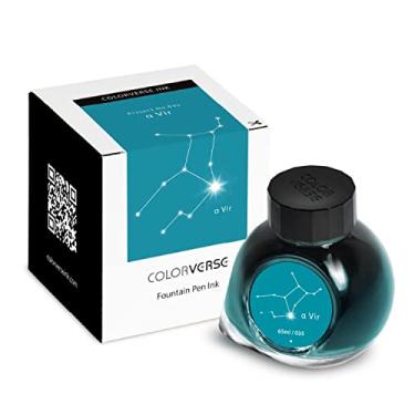 Imagem de Colorverse Tinta para caneta-tinteiro | Verde | α Vir | 65 ml | Tinta à base de corante | Série Project