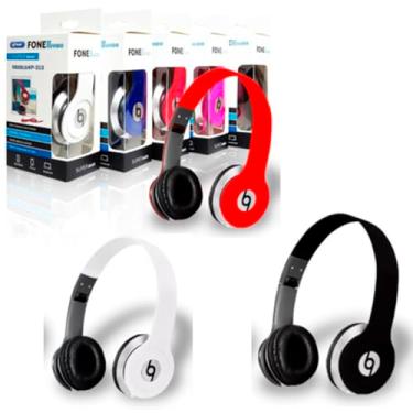 Imagem de Fone de Ouvido Cabo Flat P2 Dobrável - KP-313 (BRANCO)