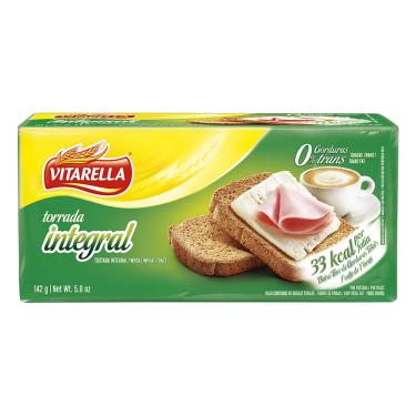 Imagem de Torrada Integral Vitarella 142g