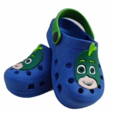 Imagem de Babuche Infantil PJ Masks Lagartixo Leve Ortopédico Macio - Dulupe Cal