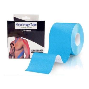 Imagem de Bandagem Elástica Kinesiology  Adesiva Ktape 5cm X 5m Alfa.shop - NoBr