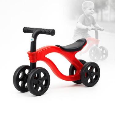 Imagem de Bicicleta de Equilibrio Bike Infantil 4 Rodas Sem Pedal Assento Anatom