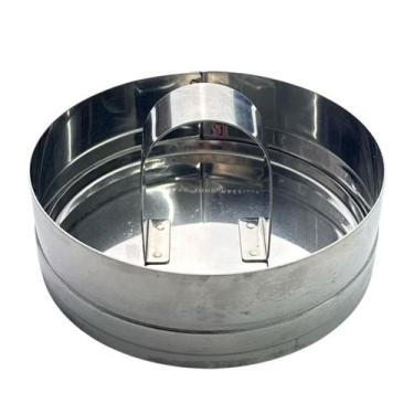 Imagem de FORMA MODELADORA DE HAMBUGUER 12,3x4CM EM INOX - KANA