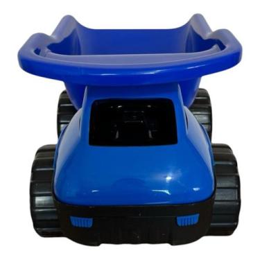 Imagem de Carrinho de Brinquedo - Caminhão Bravus com Caçamba - NoBrand, Azul br