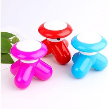 Imagem de Mini Massageador Corporal Portátil Elétrico USB e Pilha | Alívio de Dores Musculares, Estresse e Tensão | Relaxamento para Pescoço, Costas, Pernas e Ombros