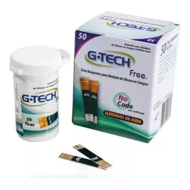 Imagem de Tira Glicose G-Tech Free com 50 Unidades