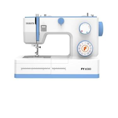 Imagem de Máquina de costura doméstica 23 pontos-Yamata FYe380 -Bivolt, Vermelho