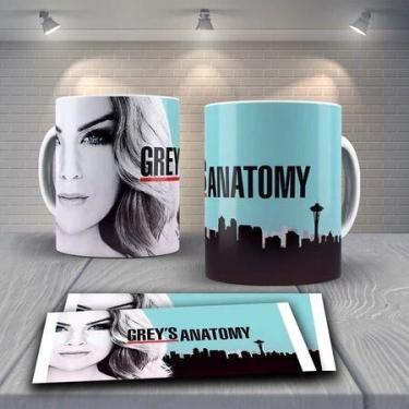 Imagem de Caneca Greys Anatomy COM SEU NOME de Porcelana vários modelos - loja d