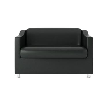 Imagem de Namoradeira Bia Decorativa Reforçada Recepção Clinica Salão Sala De Estar Courino