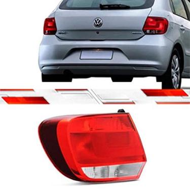 Imagem de Lanterna Traseira Gol G6 2013 Em Diante Le Re Cristal Bicolor