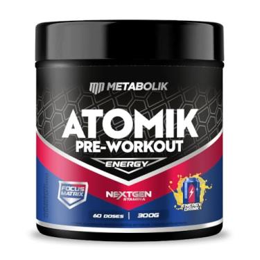 Imagem de Pré-Treino Atomik Energy Drink (300g) - Metabolik Nutrition