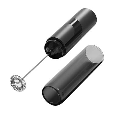 Imagem de Rrlihjgu Espumador De Leite Elétrico - Varinha Misturadora de Café com Tampa,Criador De Espuma Elétrico Para Cozinha Bar Café Casa Arte Latte Matcha Chocolate Quente Acampamento