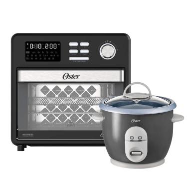 Imagem de Kit Forno E Fryer 15L E Panela Elétrica Oster 220V