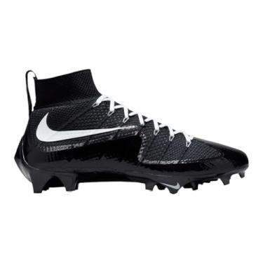 Imagem de Nike Chuteira de futebol masculina Vapor Edge 360 (FQ0235-400, alumínio/cinza futebol/branco), Preto/Branco/Preto/Volt, 45