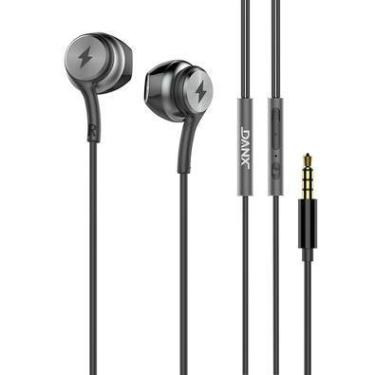 Imagem de Fone De Ouvido Danx DF22, Intra-Auricular, Conexão P3 Estéreo, Preto